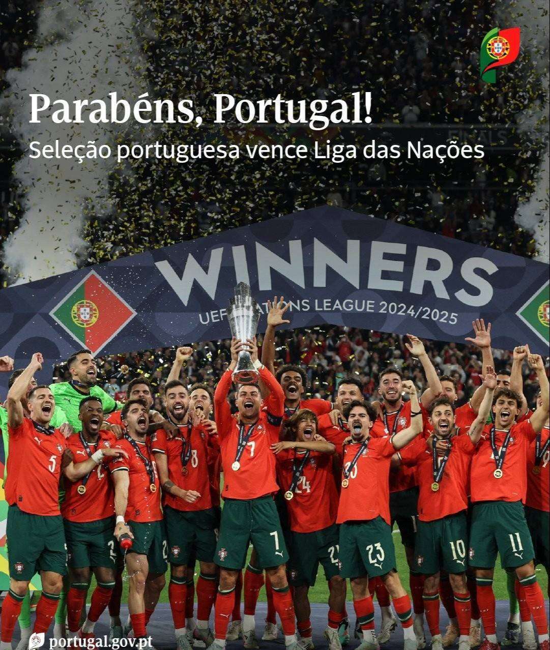 包含C罗缺席比赛，葡萄牙连战连胜的词条